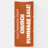 Personalisiertes KirchenRummage Verkauf! Banner (Vertikal)