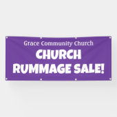 Personalisiertes KirchenRummage Verkauf! Banner (Horizontal)