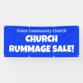 Personalisiertes KirchenRummage Verkauf! Banner (Horizontal)
