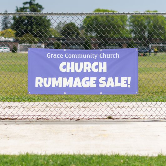 Personalisiertes KirchenRummage Verkauf! Banner (Insitu)