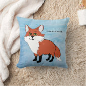 Personalisiertes Kissen Fox (Decke)