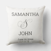 Personalisiertes Kissen für Paare (Rückseite)