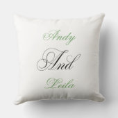 Personalisiertes Kissen für Paare (Rückseite)