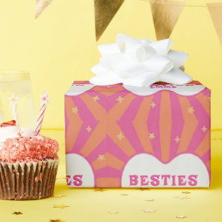 Personalisiertes Kissen im Sonnenstrahl-Design "Be Geschenkpapier
