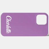 Personalisiertes Klassisch Elegantes Monogramm iPh Case-Mate iPhone Hülle (Rückseite (Horizontal))