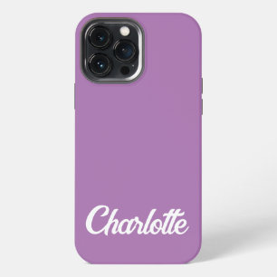 Personalisiertes Klassisch Elegantes Monogramm iPh iPhone 13 Pro Max Hülle