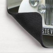 Personalisiertes klassisches Auto mit Ihrem Namen! Mousepad (Ecke)