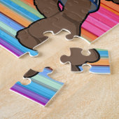 Personalisiertes klassisches Basketball-Puzzle Puzzle (Seite)