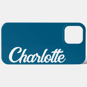 Personalisiertes klassisches elegantes Monogramm O Case-Mate iPhone Hülle