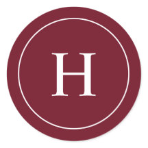 Personalisiertes klassisches elegantes Monogramm