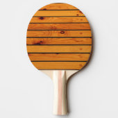 Personalisiertes klassisches Holzschiff Tischtennis Schläger (Rückseite)