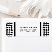 Personalisiertes klassisches Houndstooth-Muster Do (Insitu)