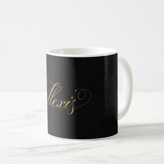 Personalisiertes klassisches kaffeetasse (VorderseiteRechts)