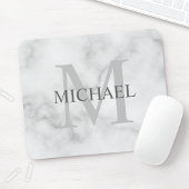 Personalisiertes klassisches Monogramm und Namensa Mousepad