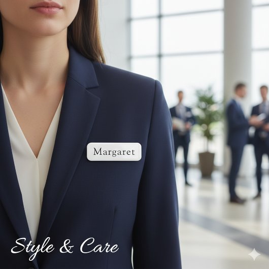 Personalisiertes klassisches Namensschild mit indi