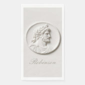 Personalisiertes klassisches Papierhandtuch Serviette (Vorderseite)