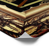 Personalisiertes klassisches Poster (Halle) (Ecke)