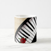 Personalisiertes Klavier befestigt Tasse (Mittel)