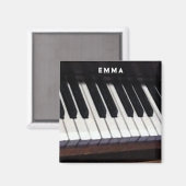 personalisiertes Klavier Magnet (Vorderseite/Rückseite)