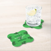 Personalisiertes Kleeblatt St. Patrick's Day Unter Untersetzer (Vor Ort)
