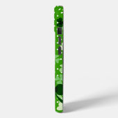 Personalisiertes Kleeblatt und Polka Dot Case-Mate iPhone Hülle (Rückseite / Links)