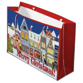 Personalisiertes kleine große geschenktüte (Vorderseite Schrägansicht)