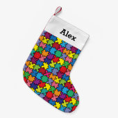 Personalisiertes Kleiner Weihnachtsstrumpf (Vorderansicht (hängend))