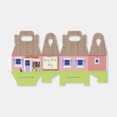 Personalisiertes kleines Haus der Provence Gefalle Geschenkschachtel (Ungefaltet)