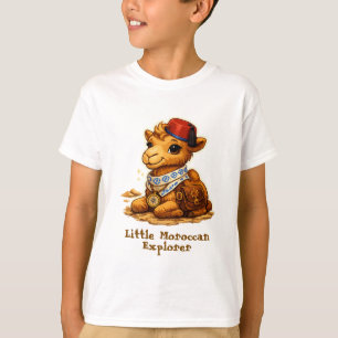 Personalisiertes kleines marokkanisches Kamel für T-Shirt