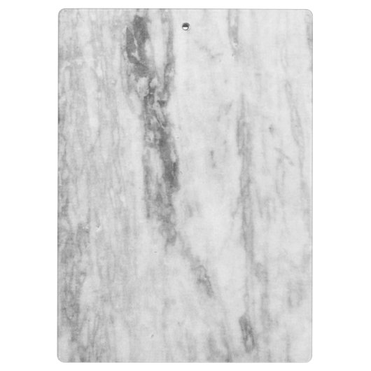 Personalisiertes Klemmbrett-Marmor-Muster Klemmbrett (Rückseite)
