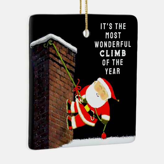 personalisiertes Klettern Keramikornament (Rechts)