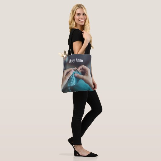 Personalisiertes Knetprojekt Tasche (Am Model)