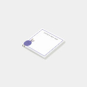 Personalisiertes Knitter Post-it Klebezettel (angewinkelt)