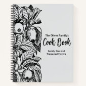 Personalisiertes Kochbuch | Blank Custom Cookbook Notizblock (Vorderseite)