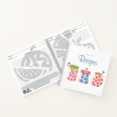 Personalisiertes Kochbuch für Fruchtrezepte Notizblock (Innenseite)