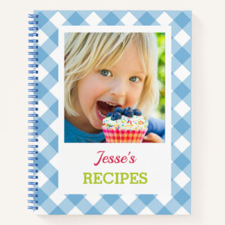 Personalisiertes Kochbuch (Ihr Foto) Rezept-Notebo Notizblock