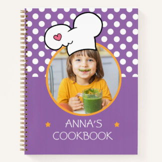 Personalisiertes Kochbuch (Ihr Foto) Rezept-Notebo Notizblock
