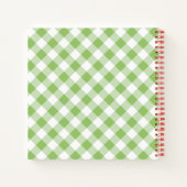 Personalisiertes Kochbuch (Ihr Foto) Rezept-Notebo Notizblock (Rückseite)