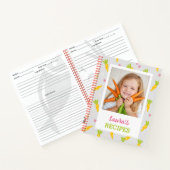 Personalisiertes Kochbuch (Ihr Foto) Rezept-Notebo Notizblock (Innenseite)