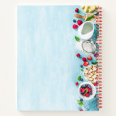 Personalisiertes Kochbuch Notizblock (Rückseite)