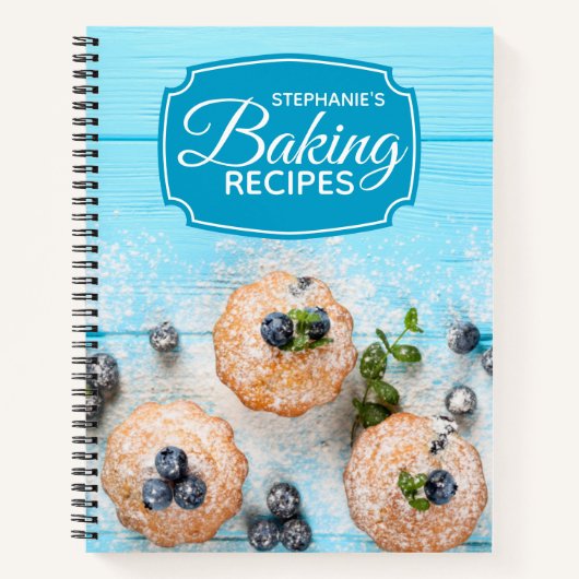 Personalisiertes Kochbuch Notizblock (Vorderseite)