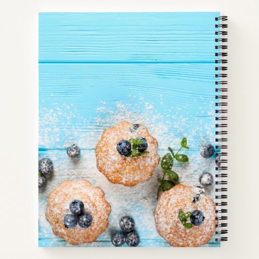 Personalisiertes Kochbuch Notizblock (Rückseite)