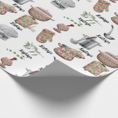 Personalisiertes Kochgeschirr - Multi-Occasion Geschenkpapier (Ecke)