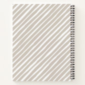 Personalisiertes Kochrezept Notizblock (Rückseite)