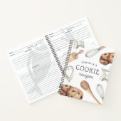 Personalisiertes Kochrezept Notizblock (Innenseite)