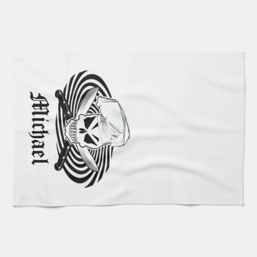 Personalisiertes Kochs-Tuch Geschirrtuch (Horizontal)