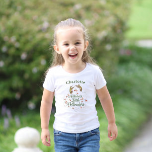 Personalisiertes Kolibri-Natur-Märchenbuch Kleinkind T-shirt