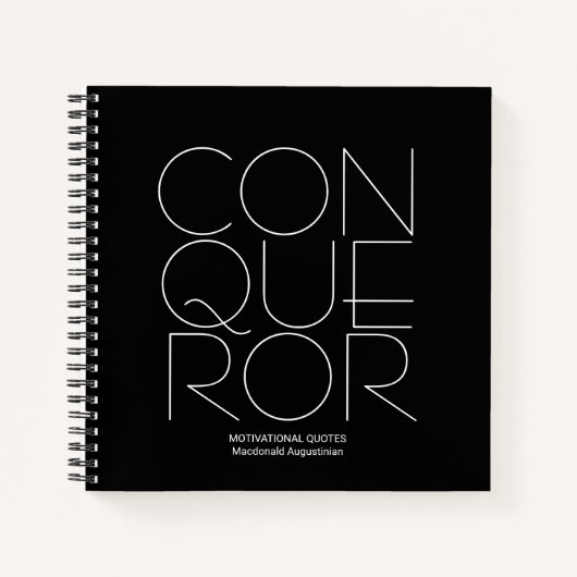 Personalisiertes KonQUEROR-Praxisblatt Notizblock (Vorderseite)