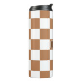 Personalisiertes, kontrolliertes neutrales Cognac- Thermosbecher (Nach links gedreht)