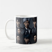 Personalisiertes Kpop Idol Group Foto Kaffeetasse (Links)